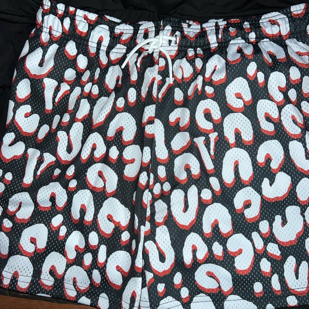 Vlone X Rodman Cheetah Print Shorts